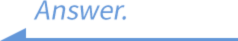 answer